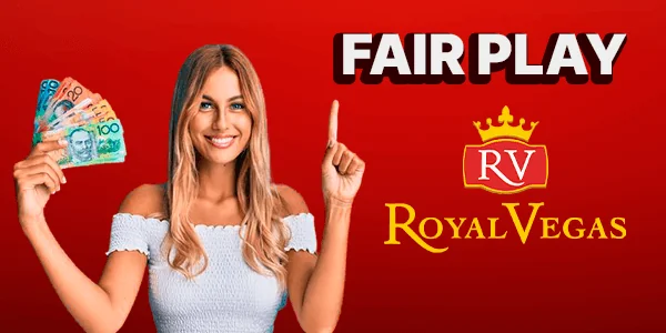 Rest assured of security and integrity while playing at Royal Vegas Casino.