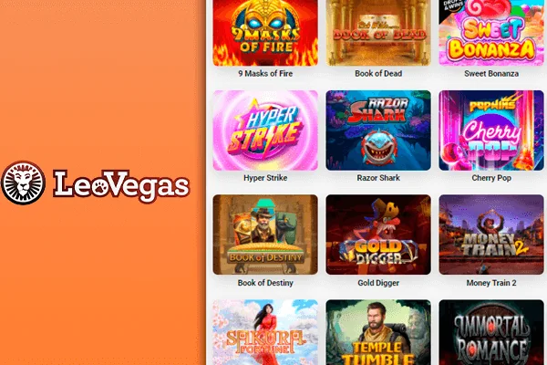 Dive deeper into the online pokies section of LeoVegas Casino.