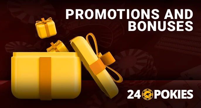 24 pokies bonus offers – list of promotions available