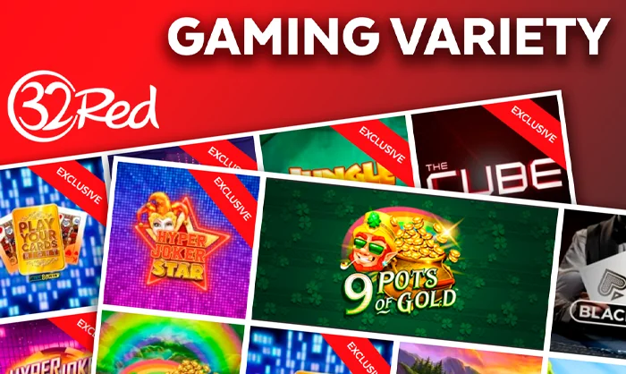 Game Variety at 32Red Casino - Exploring Pokies, Poker, and Beyond