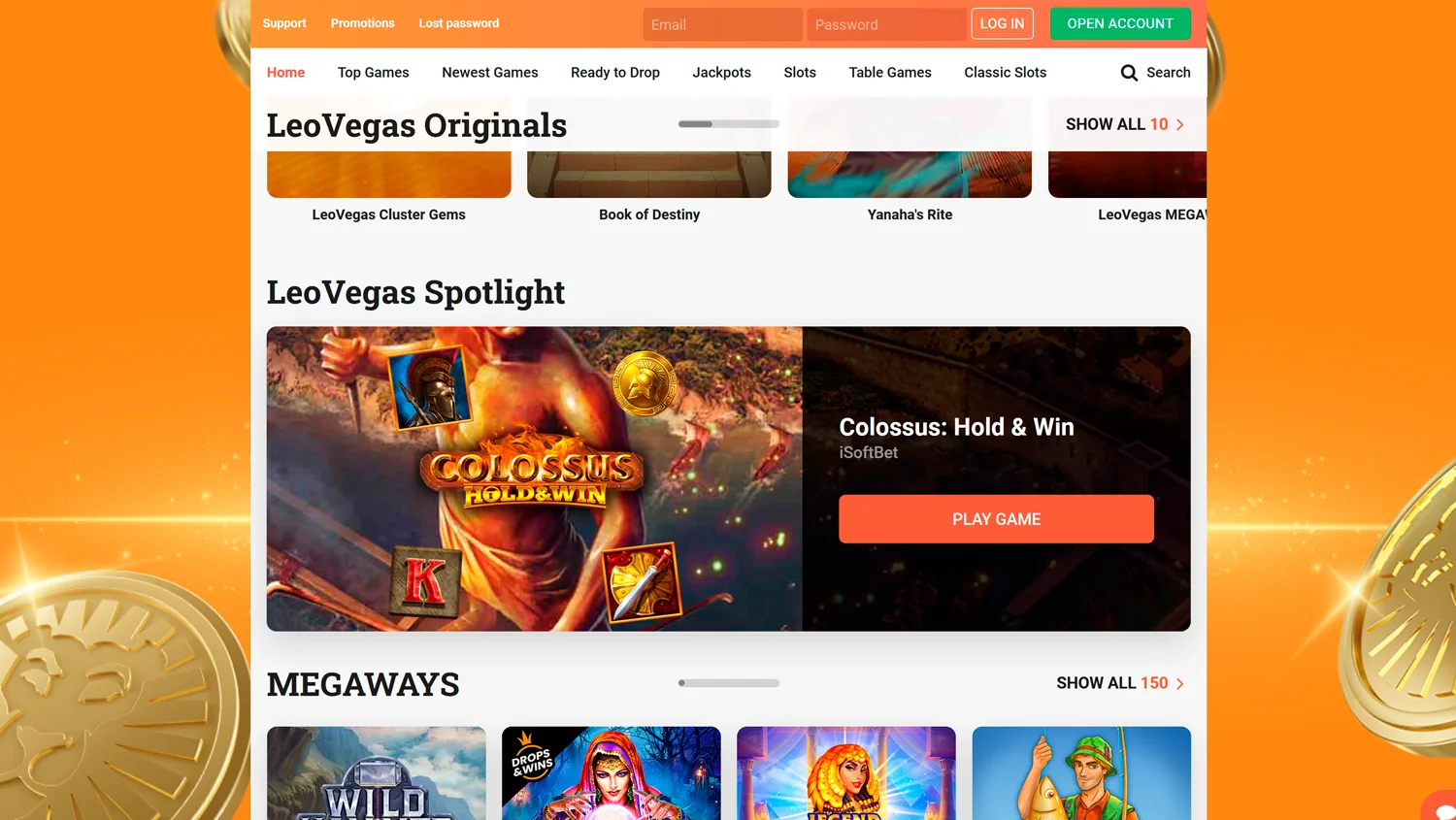 Engage with Real Money Games on the Leo Vegas Casino Platform