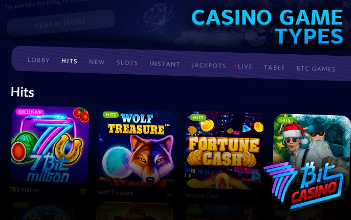 Exploring 7Bit Casino's Game Collection