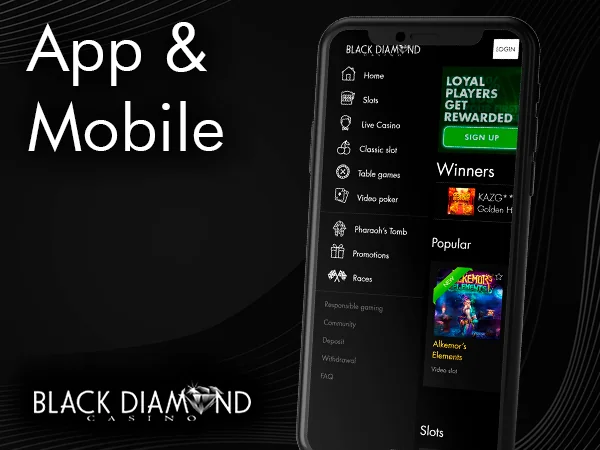 Navigating Black Diamond's site on your smartphone - a guide to mobile play