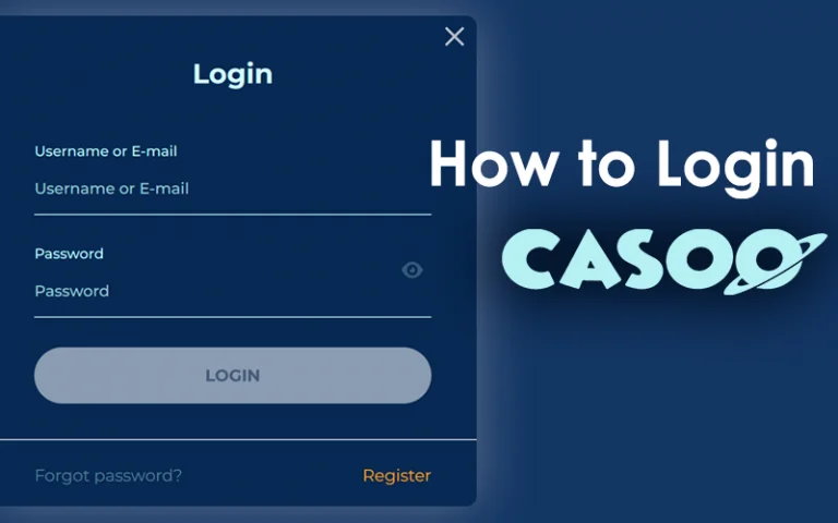A 'Register' button resides in the bottom-right of the login window for newcomers. Aussie players can also reset forgotten passwords by selecting 'Forgot password?' at the bottom left.