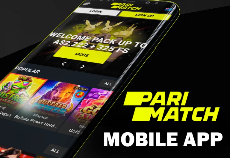 Parimatch Casino's web page adapting flawlessly on mobile gadgets.