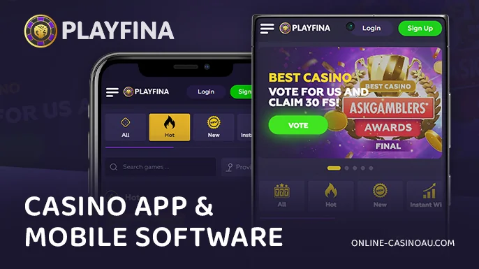 A primer on gambling at Playfina Casino using your mobile devices.