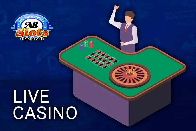 All Slots Casino: Live Dealer Games - Baccarat, Blackjack, and More