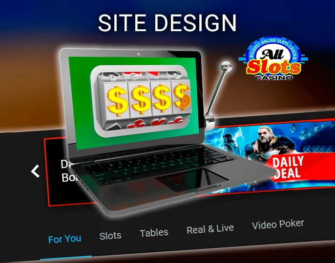 All Slots Casino's Project Design and Site Navigation