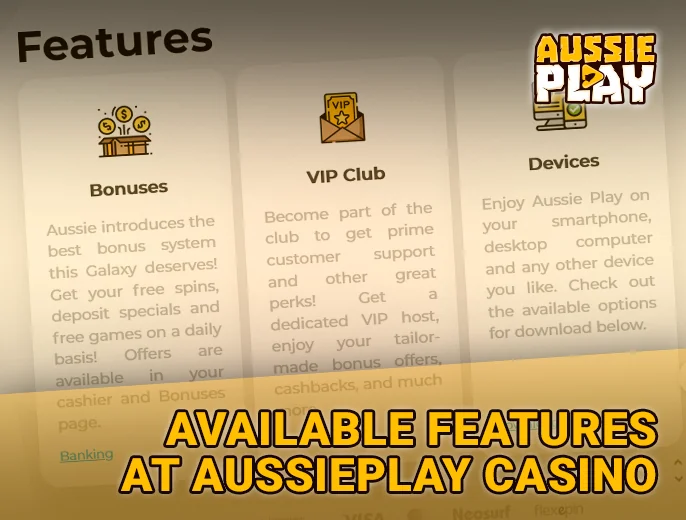 Registering at Aussie Play Casino