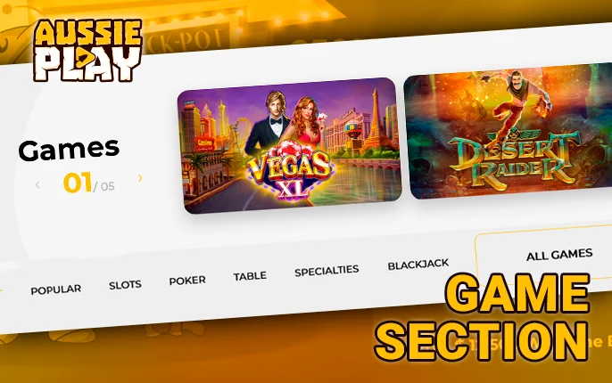 The third section highlights current bonus offerings for both new and existing members. Players can navigate through different bonuses and click ‘Read More’ for detailed info.