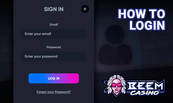 Guide to Beem Casino account login process