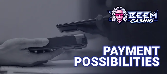 Adding funds to your account at Beem Casino is straightforward. We tried using Neosurf, and the process was swift.