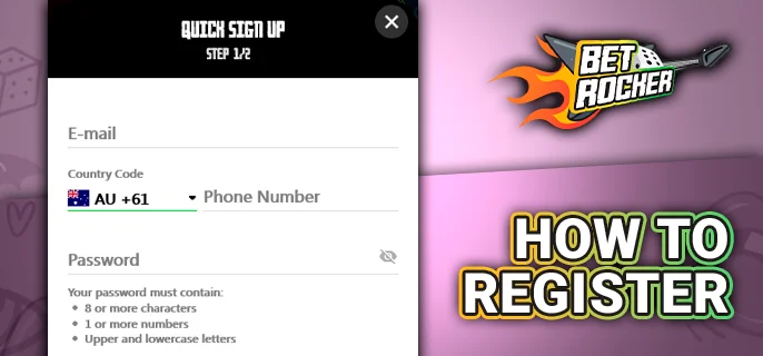 How to Register at Betrocker Casino: Step-by-Step Guide