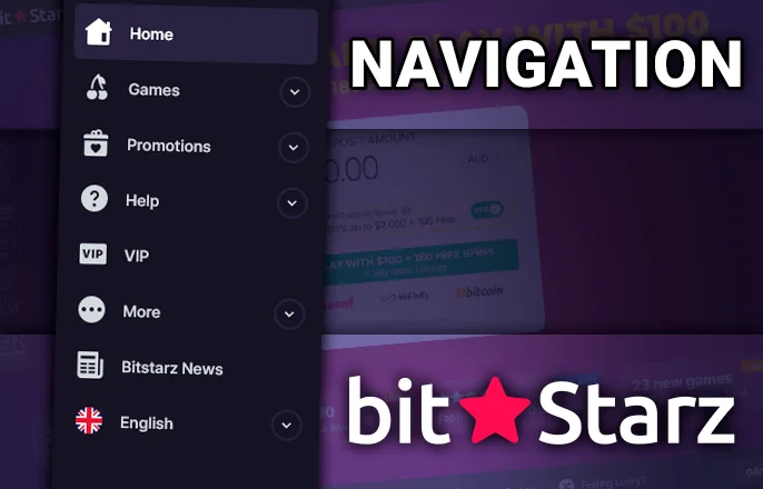 Navigating the BitStarz Casino website with essential links – site pathfinding.