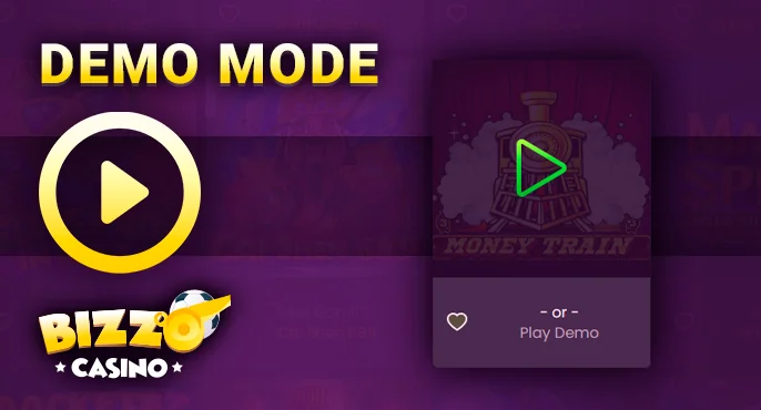 Site navigation at Bizzo Casino - a user-friendly top menu with a search bar and categories for easy browsing.