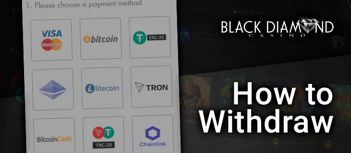 Black Diamond Casino withdrawal process – step-by-step instructions