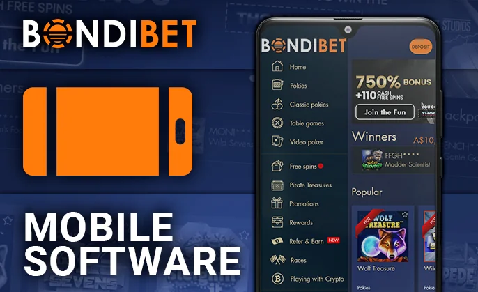 The BondiBet site boasts an intuitive navigation setup. With its modern, straightforward design, navigation is made easy. Key links are conveniently located on the top menu bar, including: