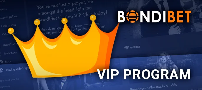 Here’s a glimpse of BondiBet Casino’s exciting bonuses page