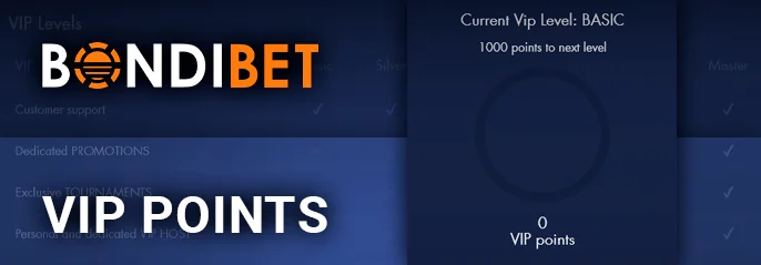 Explore the banking details on BondiBet Casino's page