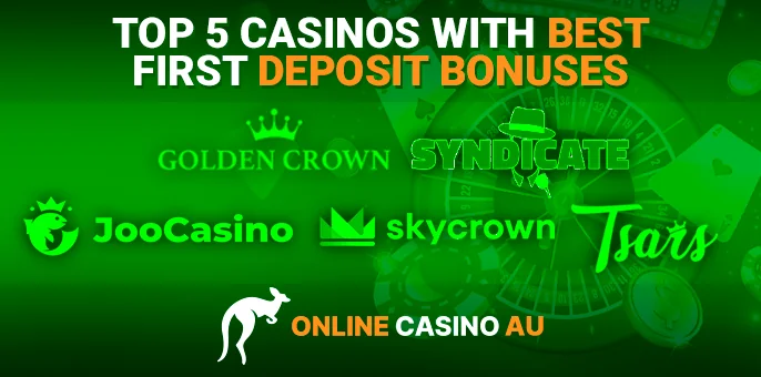 Casinos Boasting Generous First Deposit Bonuses for Real Money