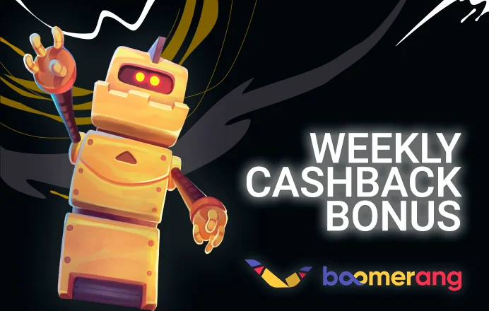 Weekly Cashback could score you up to AUD 4,500. Available for the last three VIP levels, cash back up to 15% on Golden tier. No code needed. Full T&Cs apply.