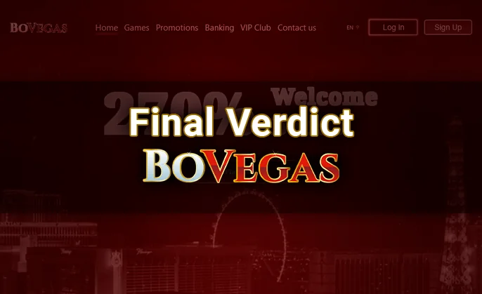 Final thoughts on BoVegas: An option for Australian players?