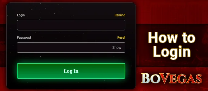 Account Access at BoVegas Casino – How to Sign In
