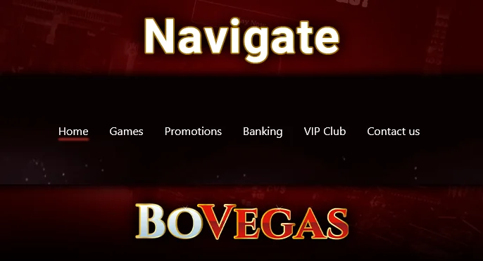 Navigating pertinent BoVegas Casino pages smoothly