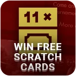 After claiming welcome and crypto bonuses, the perks continue. Impart your luck with the free scratch cards! Deposit at least AUD 50 to win a chance at an alluring AUD 25,000 jackpot.