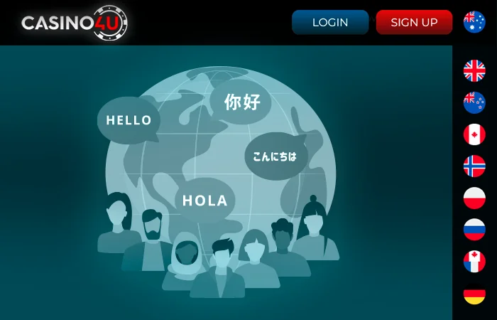 Scroll a tad lower to uncover the entire collection of games offered on the Casino 4 U portal. You have a variety of filters and categories at your disposal to refine your choices.