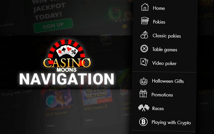 Comprehensive Guide to Casino Moons' Main Menu Setup