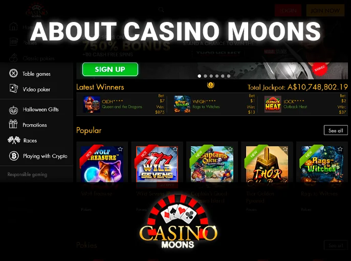 Introducing Casino Moons: A Real Money Haven with Solid Licensing Credentials