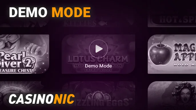 Experience Demo Gaming at Casinonic