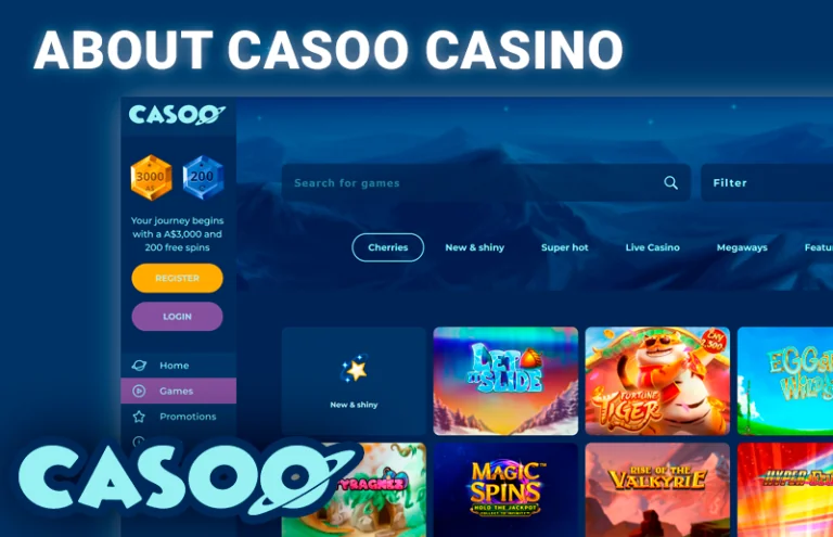 An enticing collection of diverse real money games awaits at Casoo online casino