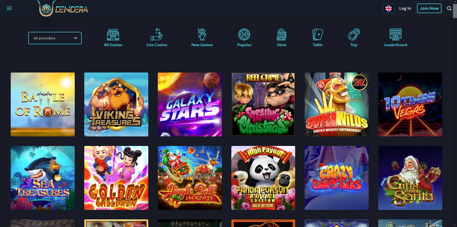 Dendera Casino - Real Money games