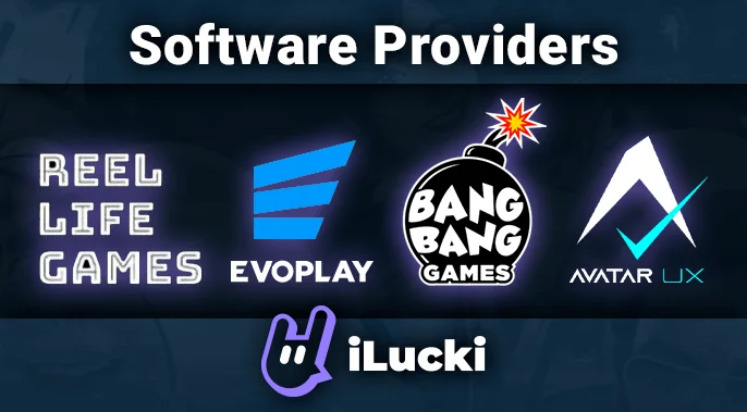 An impressive lineup of gaming providers at iLucki Casino for Australian players