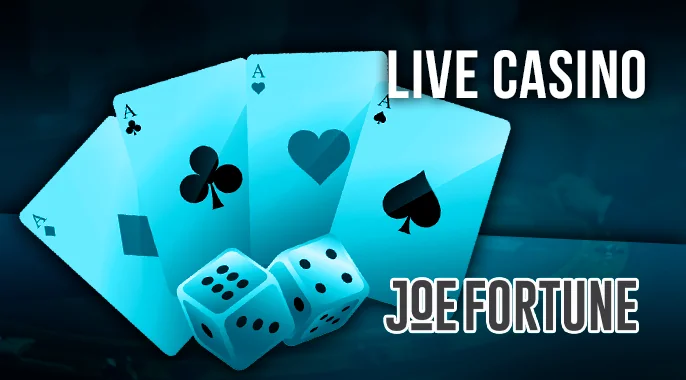 Joe Fortune Casino's Live Dealer section - Understanding live table games