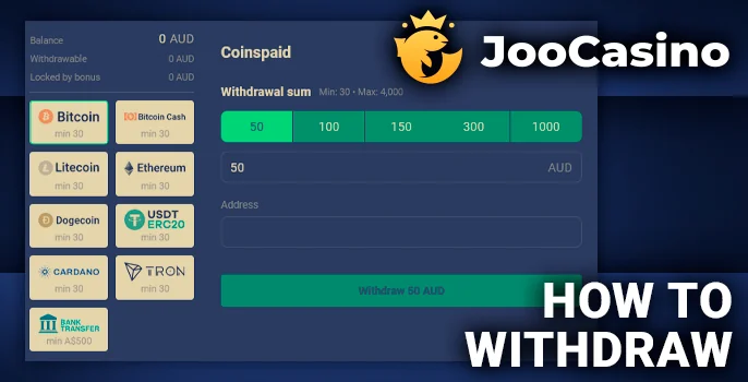 Joo Casino rewards Aussies on Wednesdays with up to 170 free spins, depending on your deposit levels that day. Deposit AU$30 for 20 spins, AU$75 for 50 spins, or AU$150 for 100 spins. Use the code ‘WEDNESDAY’ to claim all three options and hit up to 170 spins. A 50x wagering requirement applies.
