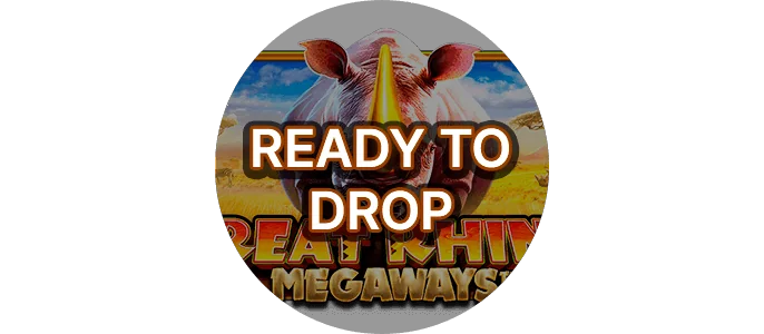 Ready to Drop Games Logo at LeoVegas Casino.