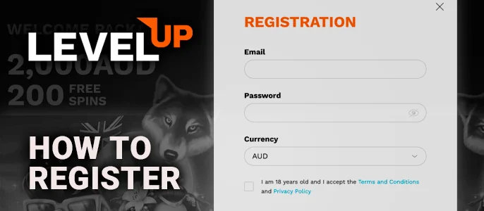 <b>Step 2</b> – Locate and click the vibrant orange “Register” button situated in the top right.