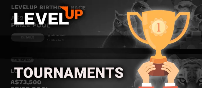 Take a peek at what LevelUp Casino's VIP Program Page offers