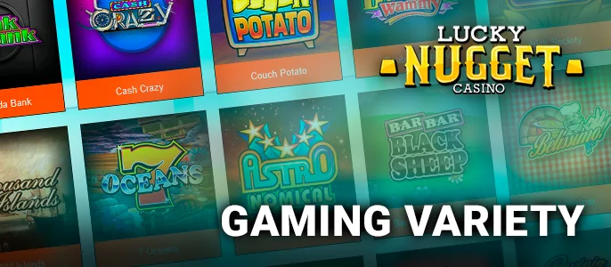Exploring Gaming Options on Lucky Nugget Site
