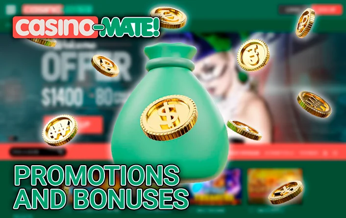 Each of these deposits tacks on 20 Free Spins. Note the 50x playthrough requirement and 100 minimum bets.