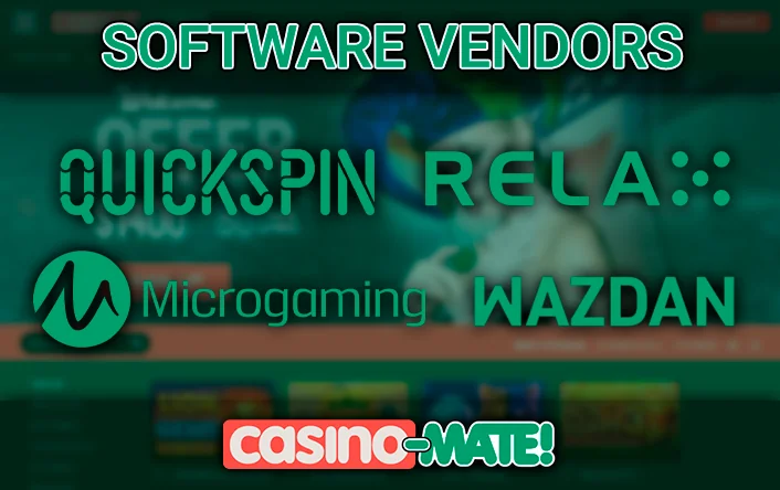 <b>Games</b> – A list linking to types of games – pokies, slots, live games, and more;