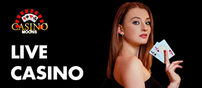 Casino Moons offers an opportunity for players to engage in live dealer games.