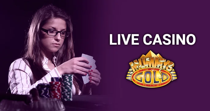 Live Dealer Games at Mummy's Gold Casino: Blackjack, Baccarat, Poker & More