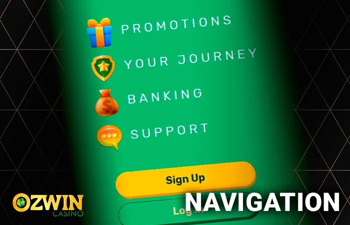 At the bottom of the page, you'll access important links guiding you to crucial sections of the site.