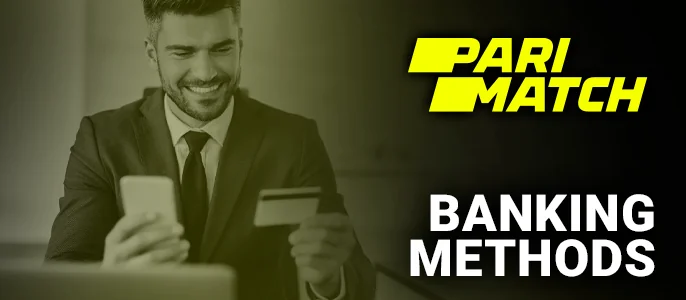 Banking options at Parimatch Casino - making deposits and withdrawals.