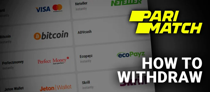 Withdrawal procedure at Parimatch Casino: steps and tips.