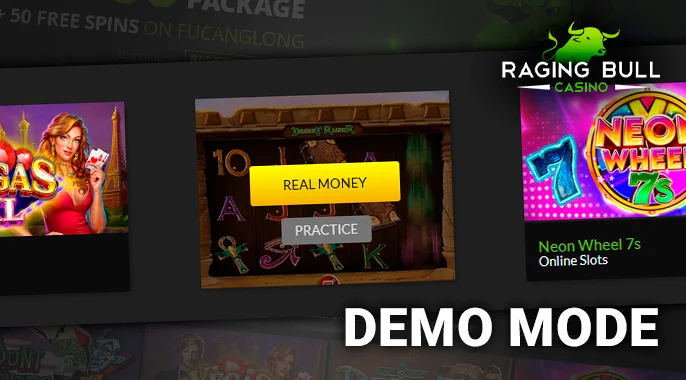 Engaging with demo games at Raging Bull Casino